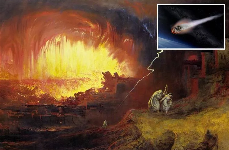 Содом и Гоморра разрушены метеоритом