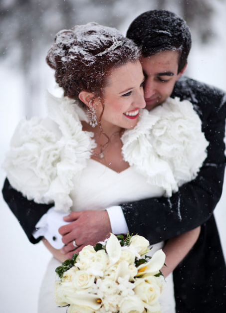 свадьба зимой