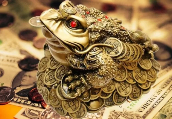лягушка жаба с деньгами