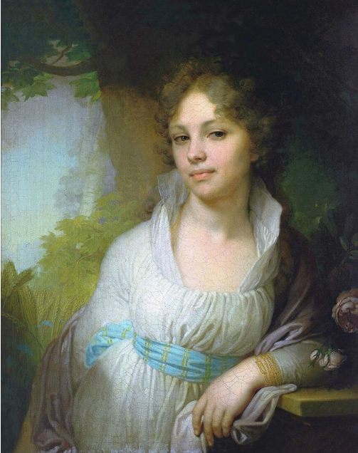 В. Бровиковский портрет Марии Лопухиной, 1797 г.
