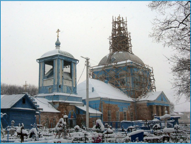 Скорбященская церковь Мичуринск ремонт 2009