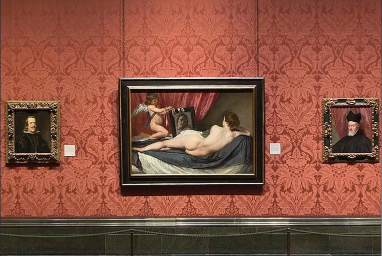 картина Веласкес "Венера перед зеркалом" в лондонской гелерее