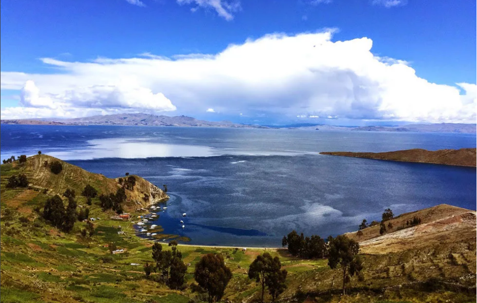 Озеро Титикака Боливия Перу