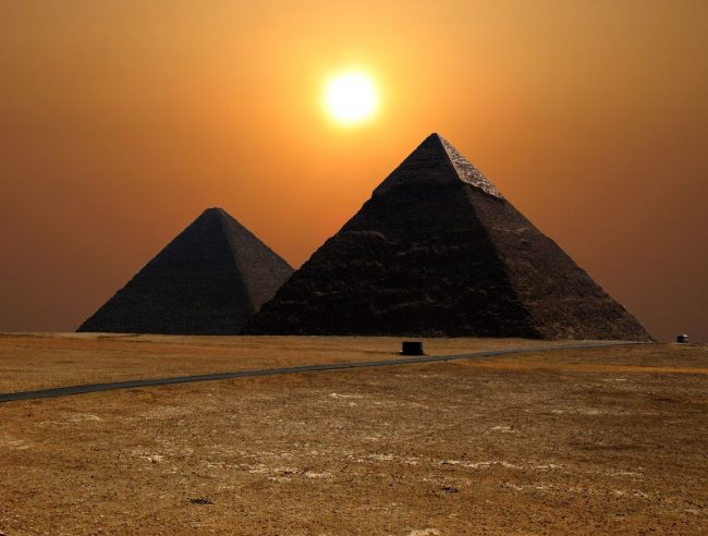 Величественные Египетские пирамиды
